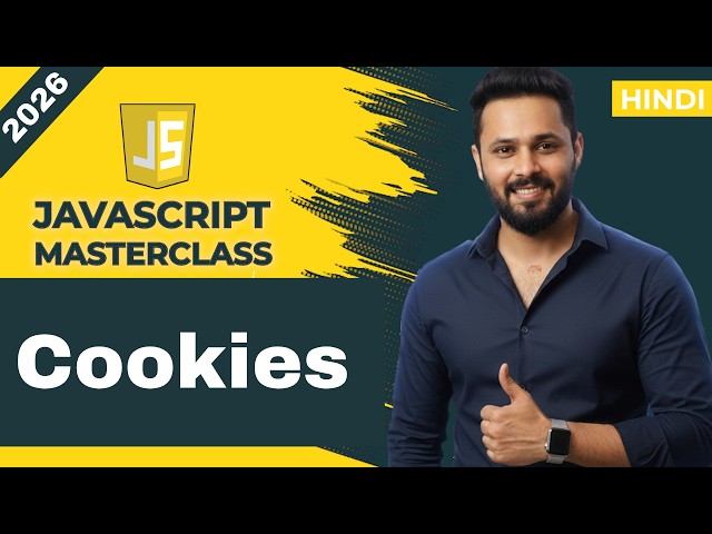 Javascript tutorial in Hindi #89 Cookies Explained | Cookies vs LocalStorage vs SessionStorage