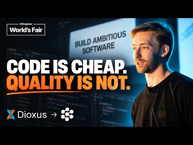 Building ambitious software — Jonathan Kelley, Dioxus Labs & Cognition