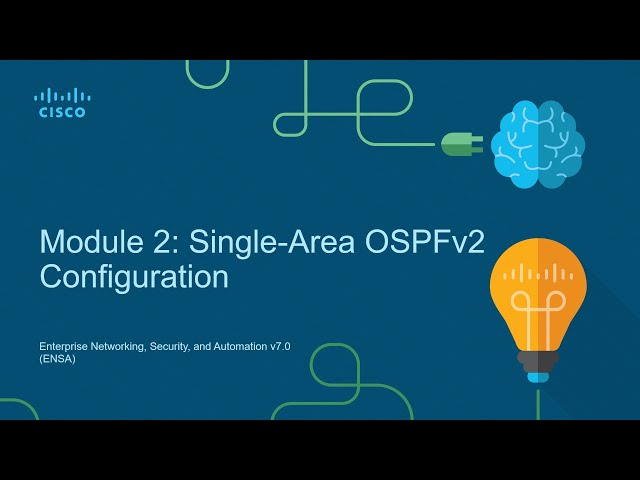 Module 2 : OSPF Configuration Part 1