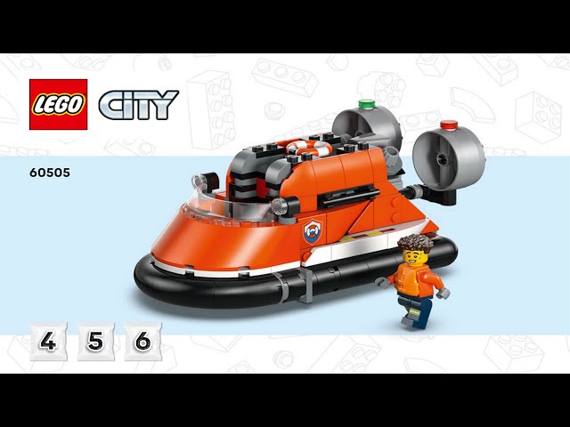 LEGO Instructions - City - 60505 - Airplane, Service Truck & Hovercraft Remix - Mix & Match (Book 2)