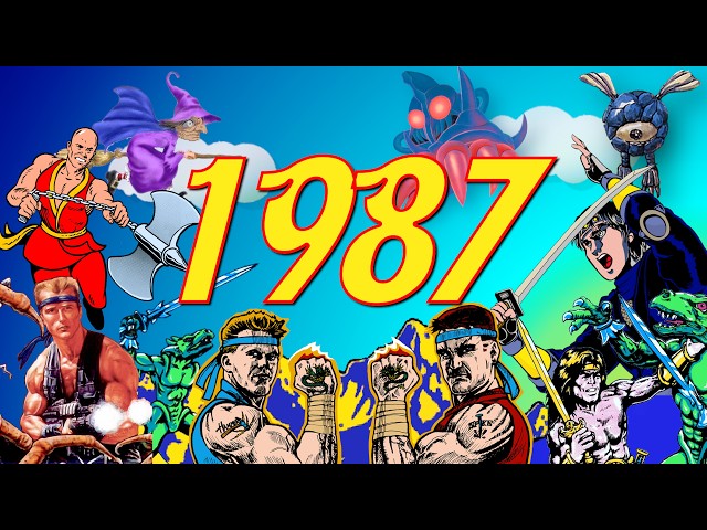 TOP 25 Arcade Games of 1987