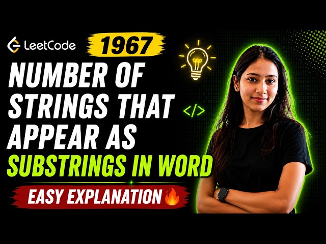 🔥 LeetCode 1967| Easy Java Solution |Crack LeetCode 1967 in Under 2 Minutes #leetcode #java #faang