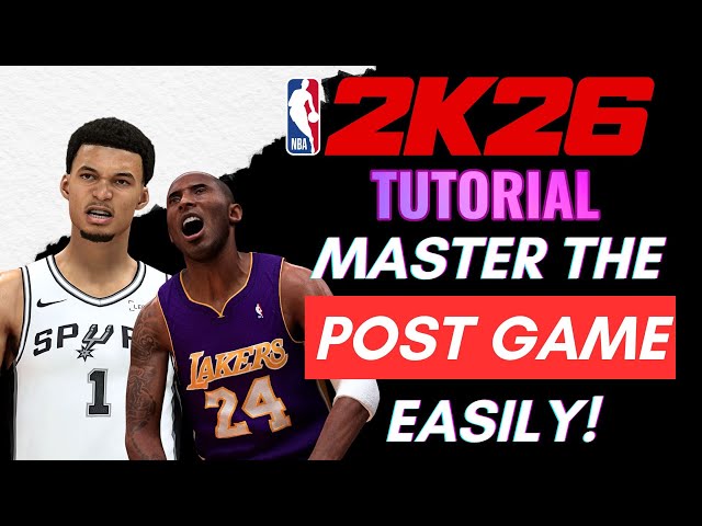 DOMINATE with the BEST POST UP GUIDE in NBA 2K26! BEGINNER and ADVANCED tutorial