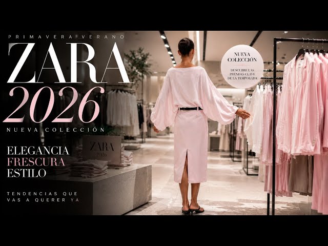 NEW ZARA COLLECTION: Elegance for our SPRING 2026 👜🪷