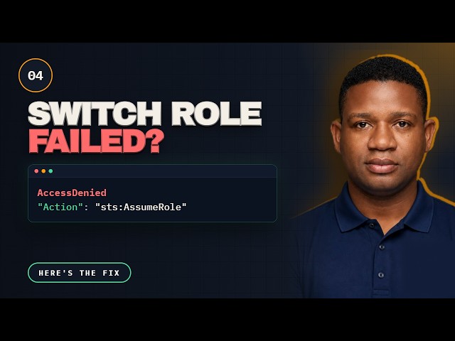 IAM Roles Explained: Why "Switch Role" Fails (And How to Fix It) | AWS Hands-On #04