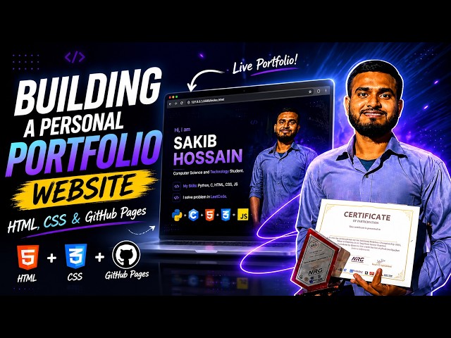 Part 02 Building personal portfolio website