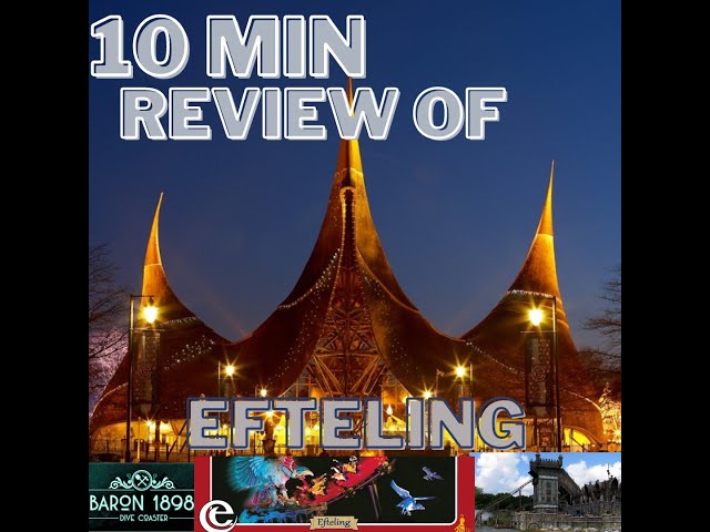 Join me as we do a 10 minute review of Efteling in Holland|Rides|Food and beverage|merchandise.