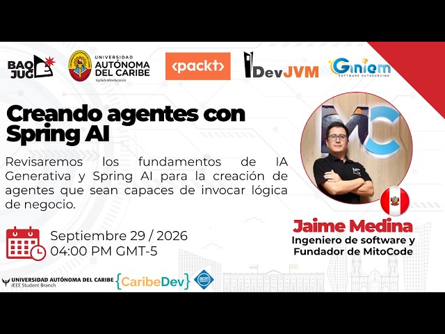 Creando agentes con Spring AI