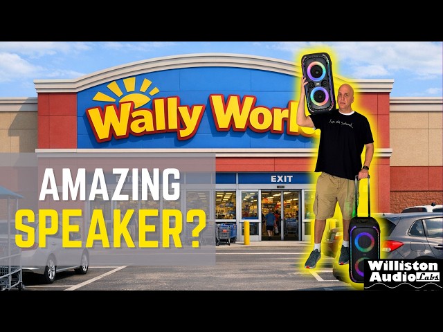 This Walmart Bluetooth Speaker is INCREDIBLE