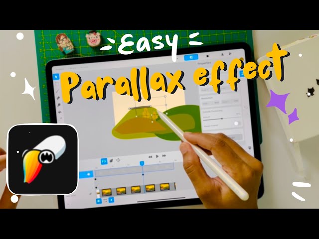 Easy parallax effect in Toonsquid.