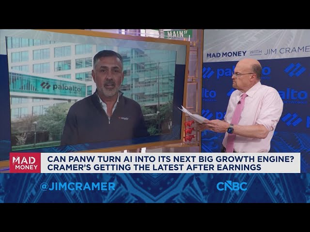 Palo Alto Networks CEO Nikesh Arora goes one-on-on with Jim Cramer