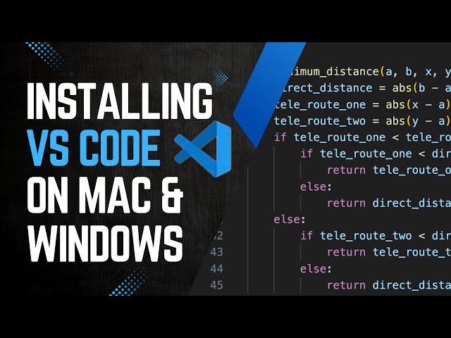 How to install Visual Studio Code on Mac and Windows 2025 | VS Code Tutorial