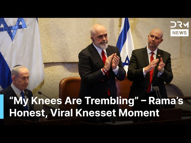 Knesset Speech Highlight:: "Ask Mossad, My Knees Are Trembling" Edi Rama’s Humble & Address | AC1F