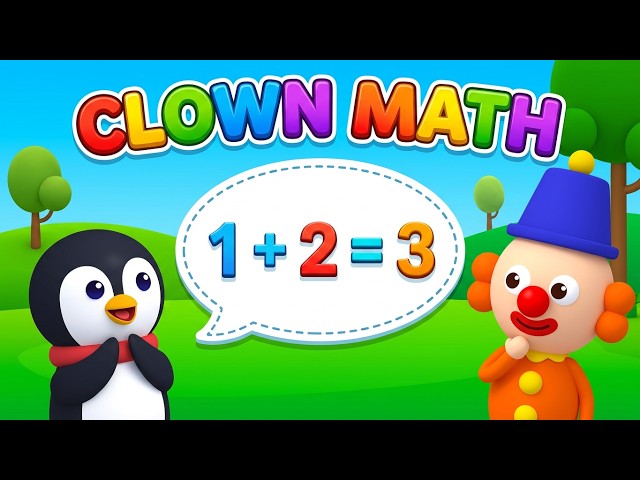 Fun Math Quiz for Kids | Addition Practice with Fun Clown