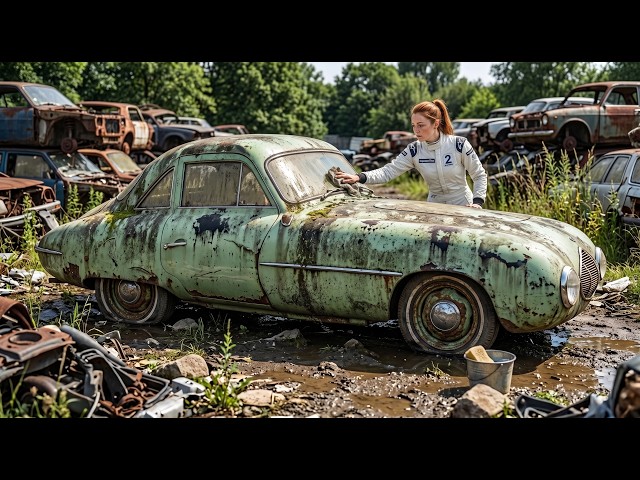 ASMR Car Restoration | Complete Restoration of a Rare 1938 German DKW Streamliner | 4K