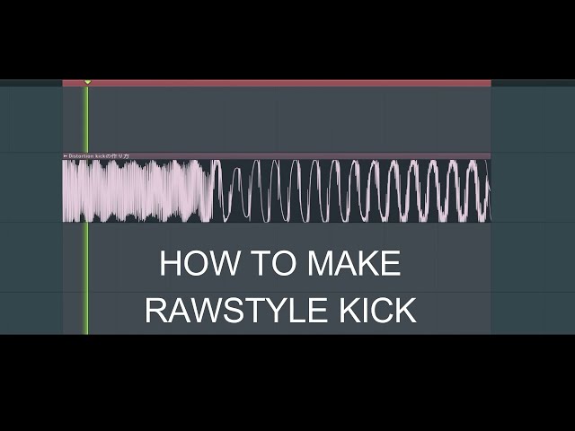 Rawstyleキックの作り方 How to make Rawstyle kick