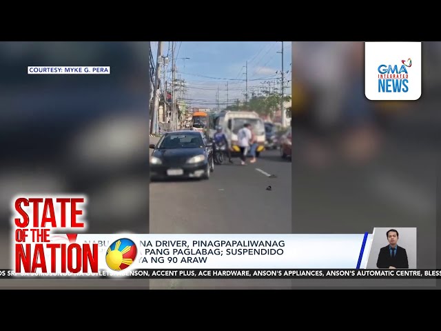 LTO permanently revokes the driver’s license of one of the drivers in the Cainta road rage | SONA