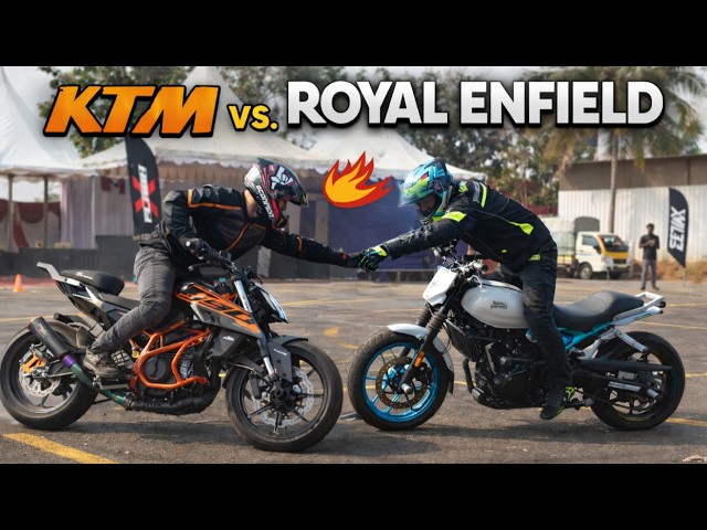 KTM vs Royal Enfield – Stunt Battle in India 2026 | RokON VLOG 184