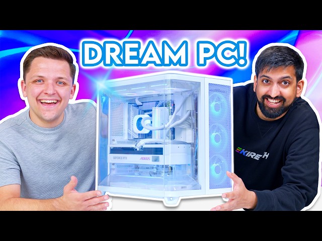 Building His DREAM Gaming PC Build! 👀 [ft. RTX 5090 & Ryzen 9800X3D!]