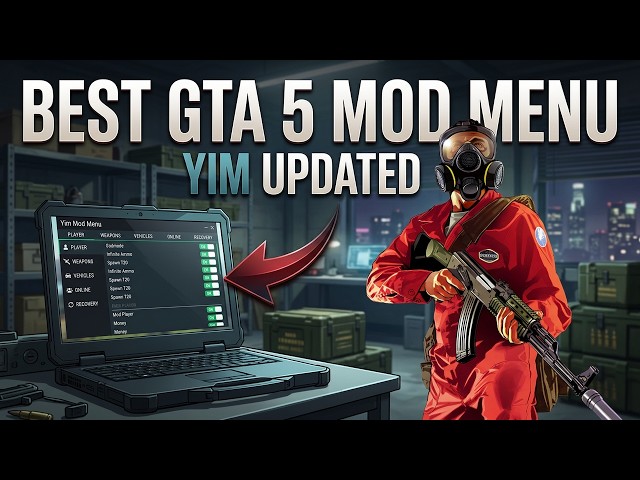 [MEJOR] Menú de mods YIM para GTA 5 / Menú de mods Yim 2026 / Menú de mods para GTA V Online