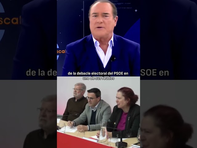 💥🗣"The main person responsible for the PSOE's electoral debacle is undoubtedly Pedro Sánchez"