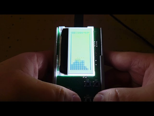 Tetris With Music On ATmega644 Microcontroller