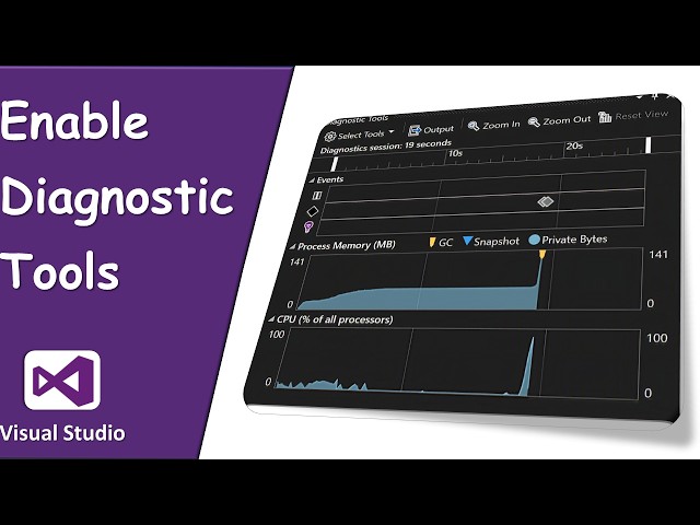 How to Enable and Show Diagnostic Tools in Visual Studio