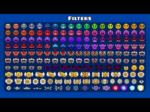 If Geometry Dash had 200+ Difficulties