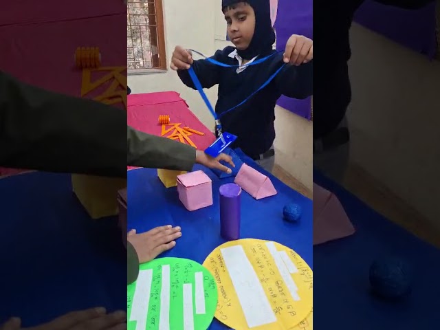 Visually Impaired Student Master Math with Talking Calculator & Tactile Shapes!