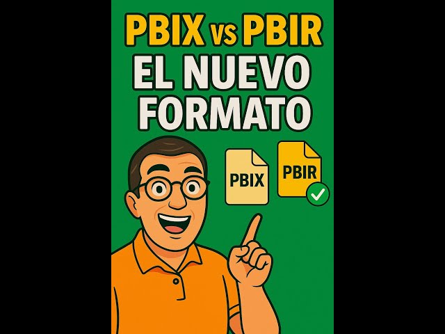 PBIR en Power BI: qué es, diferencias con PBIX y por qué Microsoft está cambiando el formato