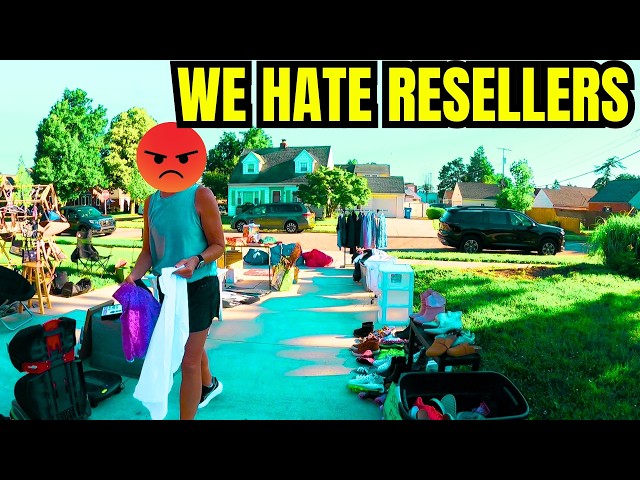 THE BRUTAL REALITY OF YARD SALE RESELLING