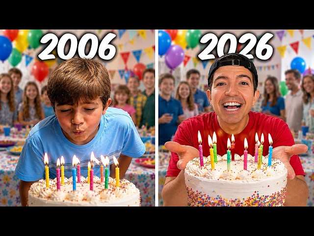 I Recreated My Siblings *CHILDHOOD* Birthday Parties!