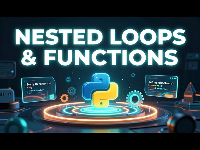 The Ultimate Masterclass: Nested Loops & Functions! (4-in-1) 🚀 | INT108