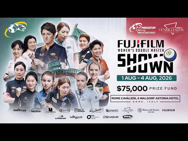 T2 ▸ DAY 2 ▸ Predator Pro Billiard Series Rome, Italy 2026 - Part 2
