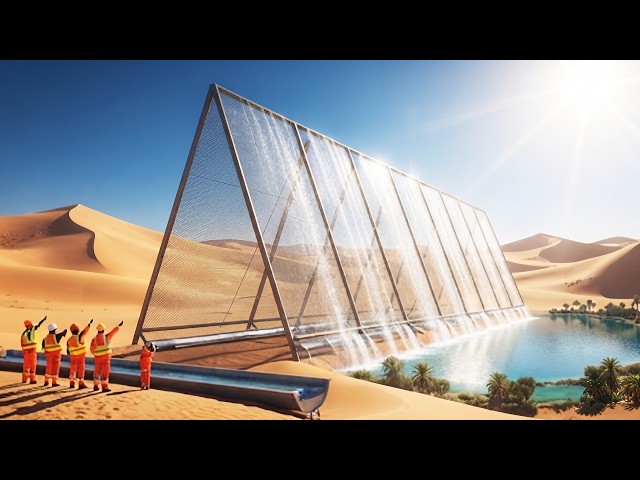 HARVESTING WATER FROM AIR: The Sahara’s Impossible Water Machine