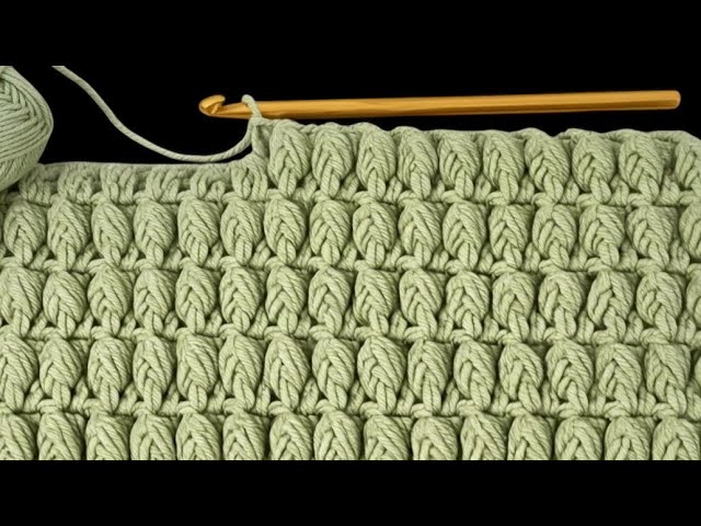 🙋‍♀️My grandmother taught me this beautiful stitch! A very easy and beautiful crochet pattern