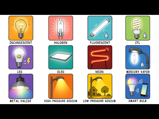 Every Type of Light Bulb Explained