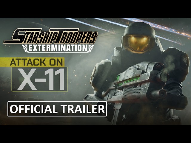 Starship Troopers: Extermination - Attack on X-11 Trailer