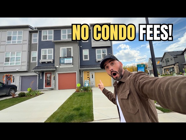 No Condo Fees?! Inside These New Calgary Townhomes
