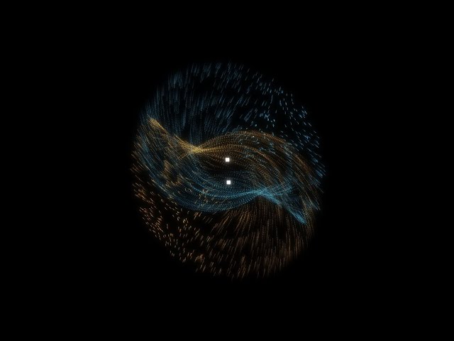 What happens when 24,00 stars interact under nothing but gravity?