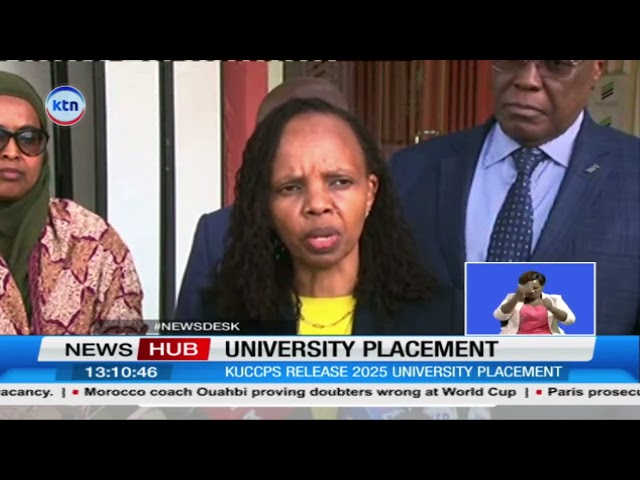 KUCCPS releases 2025 placement results as education courses lead in selection