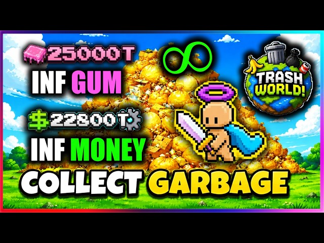 [💰INF] Clean the WORLD Script - INFINITE MONEY & GUM