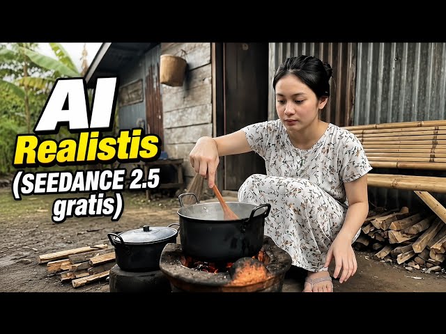 CARA BIKIN VIDEO AI REALISTIS GRATIS! 🔥 SEEDANCE 2.5 | Tutorial Lengkap”