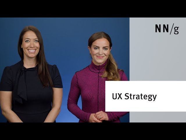 UX Strategy Components