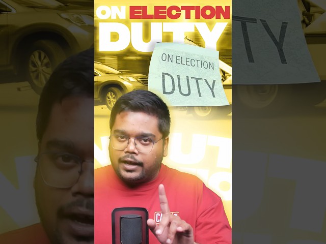 Your Car On "Election Duty"? 🤔 #cars24