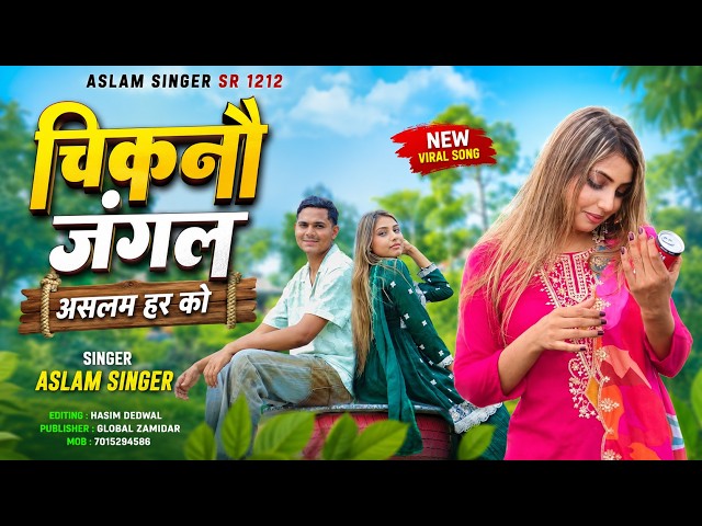 SR 1212 Aslam Singer Mewati ( चिकनौ जंगल असलम हर को ) New 4k Video// Aslam Singer New Latest Song