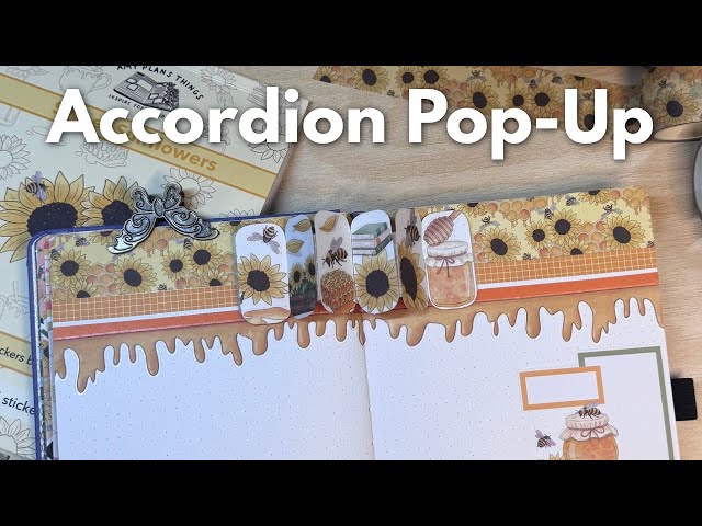 Creating an Interactive Accordion Pop-Up in my Creative Journal