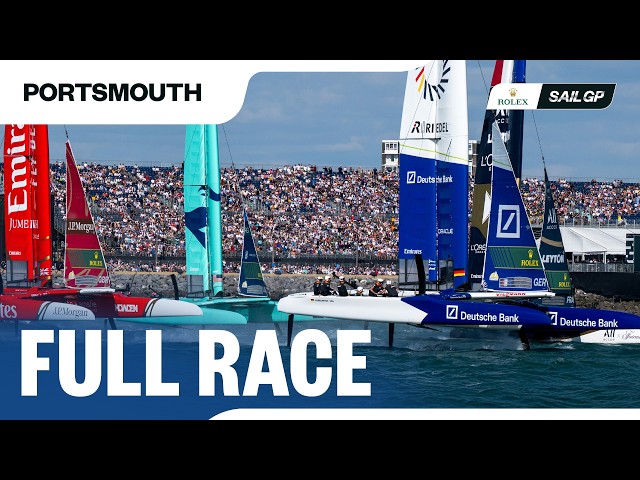 Super Sunday Race Win 🔥 | Race 4B in Full | 2026 Emirates Great Britain Sail Grand Prix