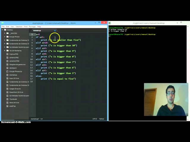 Use of "elif" in Python