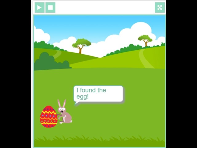 Just2easy Live Lesson - KS2 Easter Coding Mini-Game